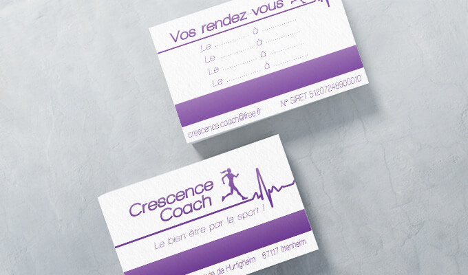 Carte de visite Coach Sportif